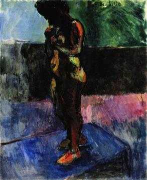 Nude with Pink Shoes Artwork by Henri Matisse