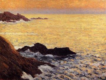 The Golden Sea - Quiberon Artwork by Maxime Maufra