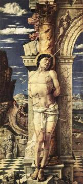 St Sebastian Artwork by Andrea Mantegna