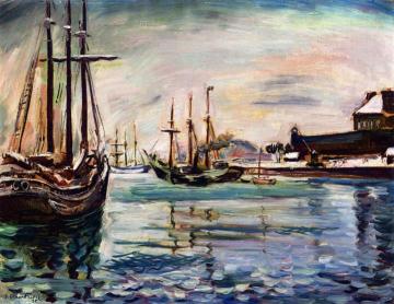 Matin de neige Artwork by Emile-othon Friesz