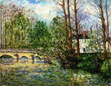 Spring Landscape at Lavardin, Loir-et-Cher Artwork by Maxime Maufra