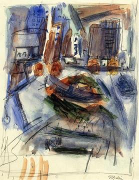 River Movement, New York City Artwork by John Marin