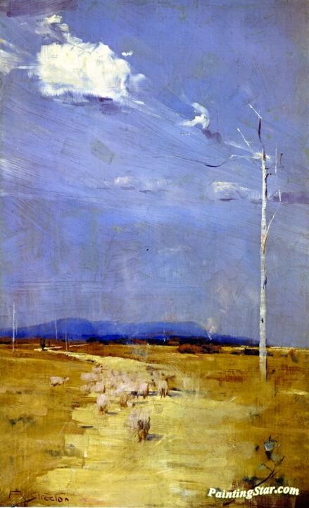 Oncoming Storm Artwork by Sir Arthur Streeton