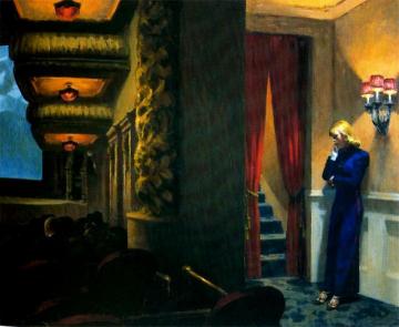 New York Movie Artwork by Edward Hopper