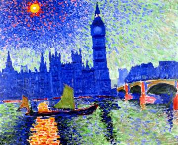 Big Ben Artwork by Andre Derain