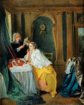 The Toilet Of Madame Geoffrin Artwork by Nicolas Lancret
