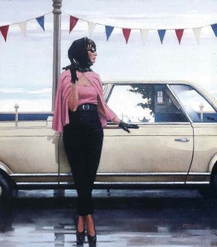Suddenly One Summer Artwork by Jack Vettriano