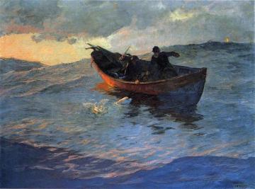 On The Suffolk Coast Artwork by Willard Leroy Metcalf