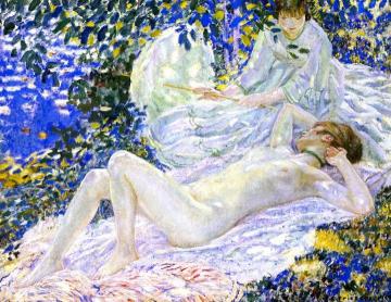 Summer Artwork by Frederick Carl Frieseke
