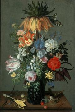 Flower Still Life with Crown Imperial Artwork by Johannes Bosschaert