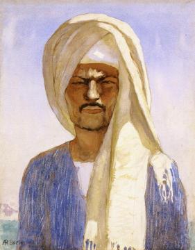 Egyptian Fellah Artwork by Anna Mary Richards Brewster
