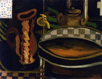 Le toilette dans la cuisine Artwork by Georges Braque