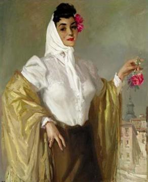 Mujer Artwork by Jose Bardasano Baos