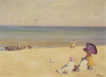 A Summer's Day Artwork by Sir John Lavery