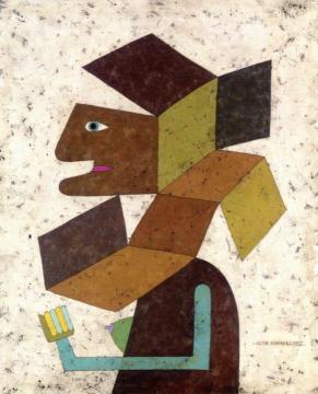 Folded Head Artwork by Victor Brauner