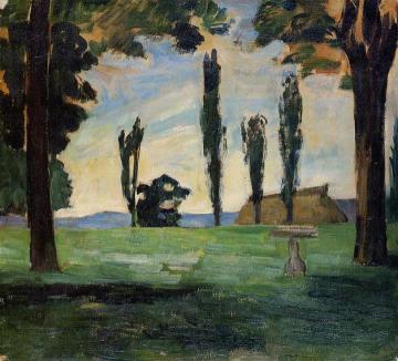 Landscape Artwork by Paul Cezanne