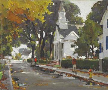 Broadway, Rockport Artwork by Anthony Thieme