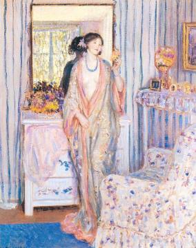The Robe Artwork by Frederick Carl Frieseke