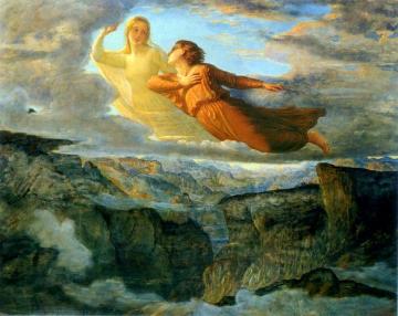 Poem of the Soul 17, Ideal Artwork by Louis Janmot