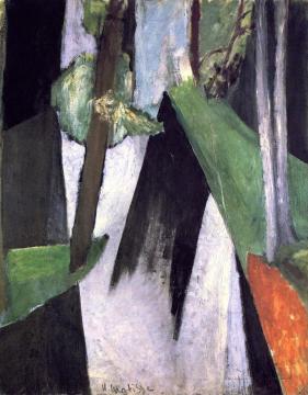 Shaft of Sunlight, the Woods of Trivaux Artwork by Henri Matisse