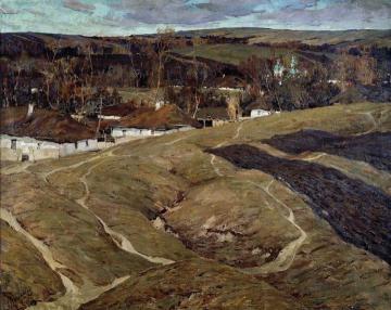 The Village Artwork by Stepan Kolesnikov