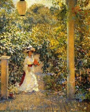 A Summer Visitor Artwork by Phillip Leslie Hale