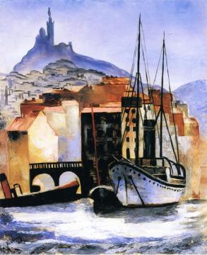 Marseille, Notre-Dame de la Garde Artwork by Moise Kisling