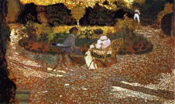 In the Garden Artwork by Edouard Vuillard