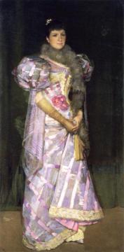 Mrs. Fitzroy Bell Artwork by Sir John Lavery