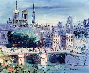 The Pont Neuf Artwork by Jean Dufy