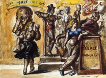 Palace Of Wonders Artwork by Reginald Marsh