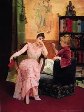 Le Conseil Confidentiel Artwork by Georges Croegaert