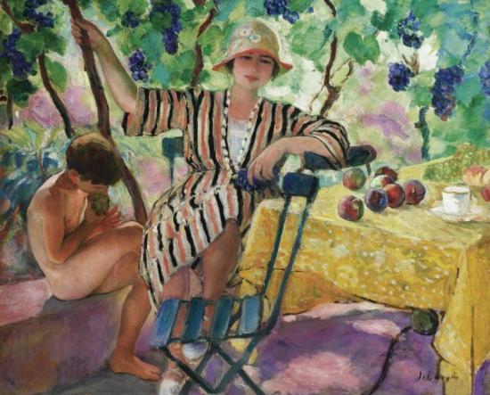 Garden In Summer Artwork by Henri Lebasque