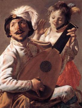 Duet Artwork by Hendrick Terbrugghen