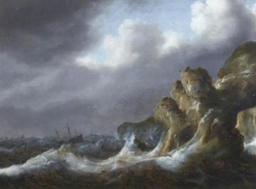 Shipwreck Artwork by Ludolf Bakhuizen
