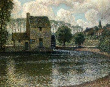 The Grey Mill, Montreuil-Bellay Artwork by Henri Le Sidaner