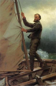 The Coming Squall Artwork by John George Brown