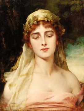 An exotic beauty Artwork by Conrad Kiesel