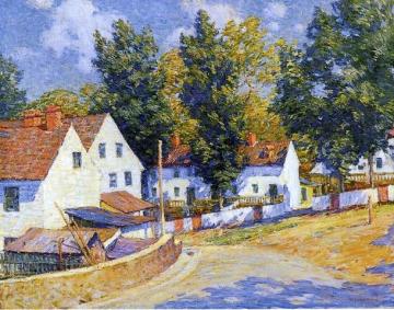 Red Roofs, Brandywine Artwork by William Chadwick