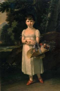 Portrait of Princess Amelia Ogińska Artwork by François-Xavier Fabre
