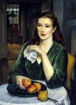Afternoon Repast Artwork by Leon Kroll