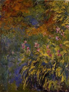 Irises Artwork by Claude Oscar Monet