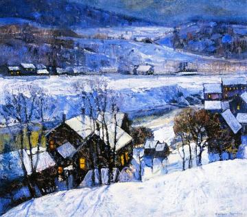 Evening in the Berkshires Artwork by George Gardner Symons