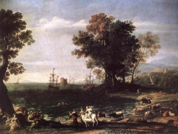 The Rape Of Europa Artwork by Claude Lorrain