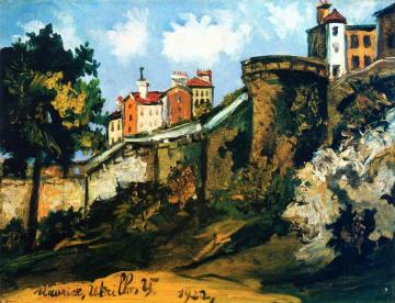 The Ramparts Artwork by Maurice Utrillo