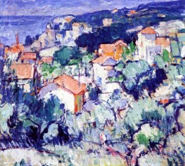Landscape, South of France Artwork by Samuel John Peploe