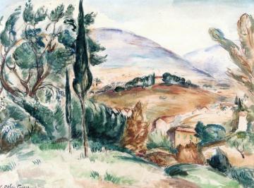 Landscape Artwork by Emile-othon Friesz