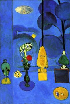 The Blue Window Artwork by Henri Matisse