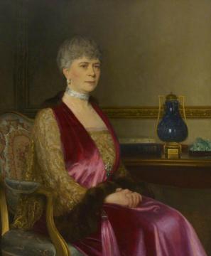 Queen Mary Artwork by Leonard Campbell Taylor