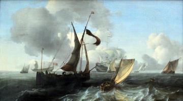 Seascape Artwork by Ludolf Bakhuizen